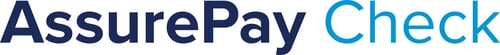 サブメニューのAssurePayチェックロゴ